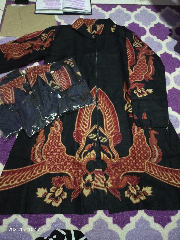 Atasan Batik Dolby Dolbi Dobby Doby Tenun Sutra Tulis Halus Katun Atbm Baron ,sarombit Atasan