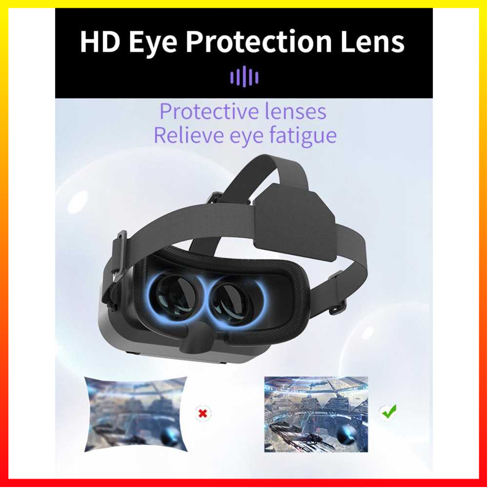 VR Box 3D IMAX Giant Screen Virtual Reality Glasses Kesesuaian Smartphone 4.7 inch Sampai 7 inch Shinecon G13 - 7RTHOJBK