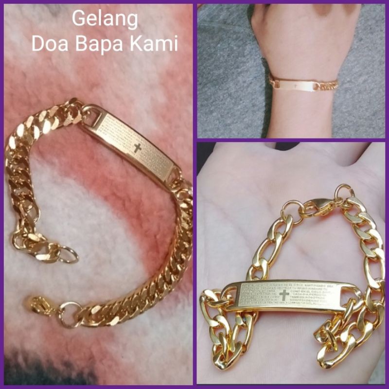 gelang salib doa bapa kami