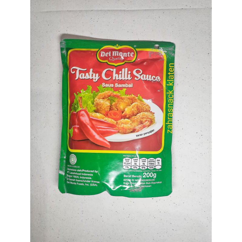 Delmonte Tasty Chili / Extra Hot / Tomato 200gr