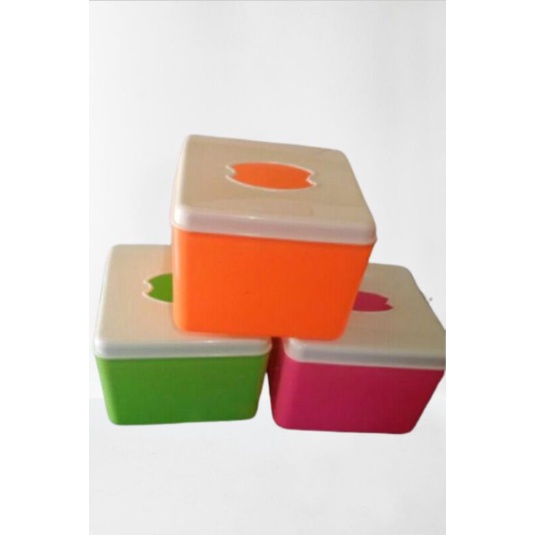 Box Tisu Kecil/Kotak Tisu Segi/Tempat Wadah Tisu Kecil