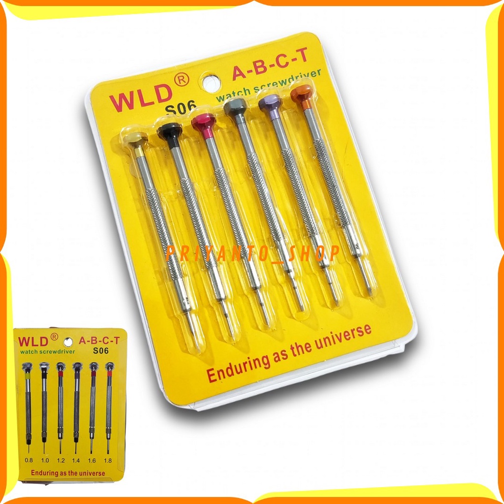 ALAT SERVIS JAM TANGAN ALAT REPARASI JAM OBENG MINUS SWISS PAKET