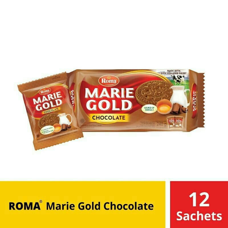 

Roma Marie Gold Coklat 240gr AYES TOSERBA