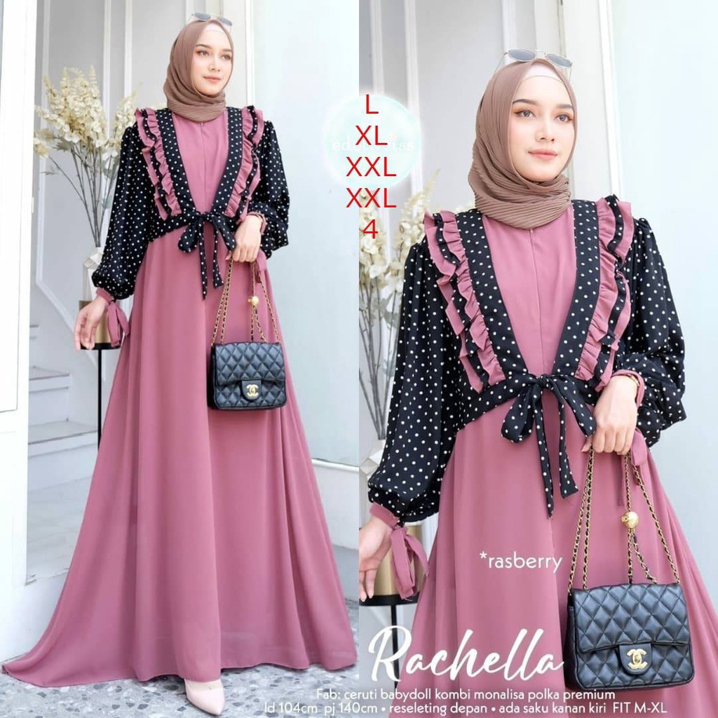 Gamis Jumbo + Outer Moderan LD UP To 100 - 140