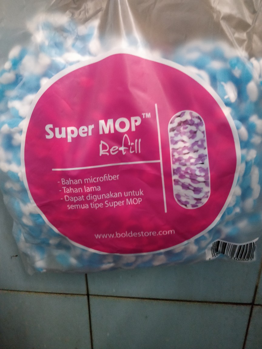Na Bolde Refill Super Mop / Kain Super Mop Microfiber