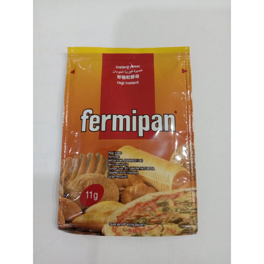 

Ragi Yeast Ragi Kering Fermipan Brown 11 Gr