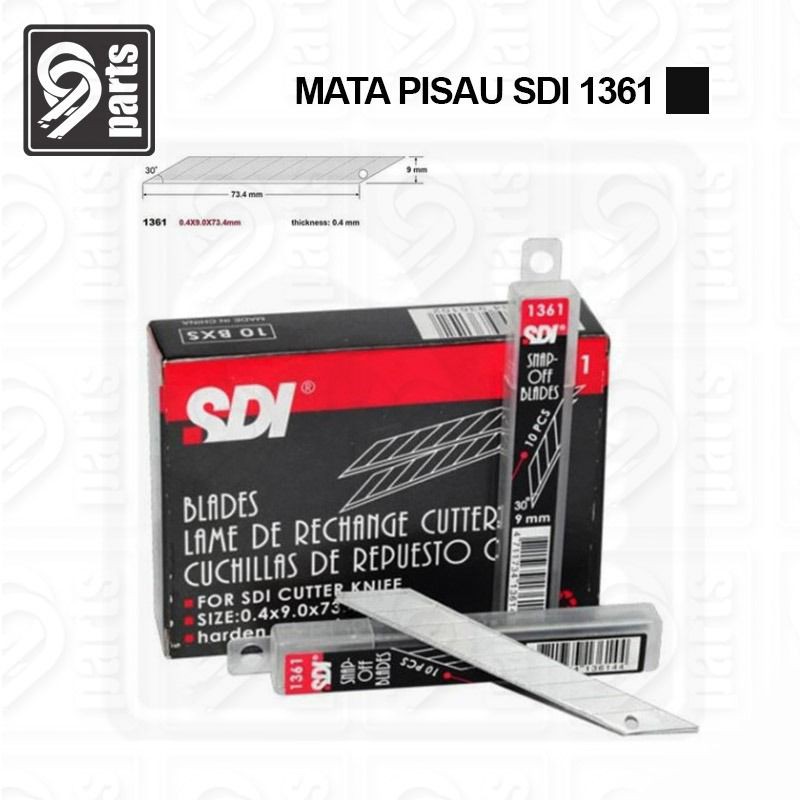 

Mata Pisau/Cutter SDI 1361 / Mata Pisau Teknisi