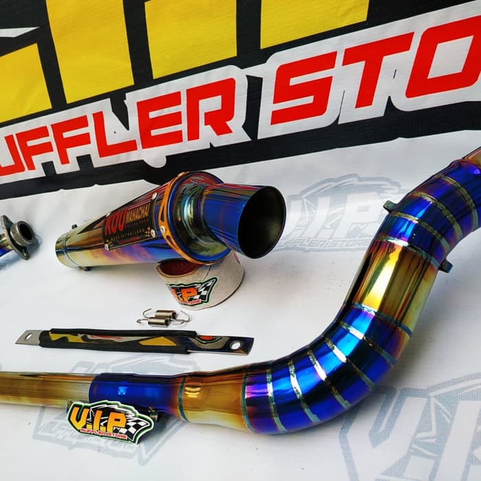 KNALPOT  KOU BLUEMOON KIDAL YAMAHA VIXION