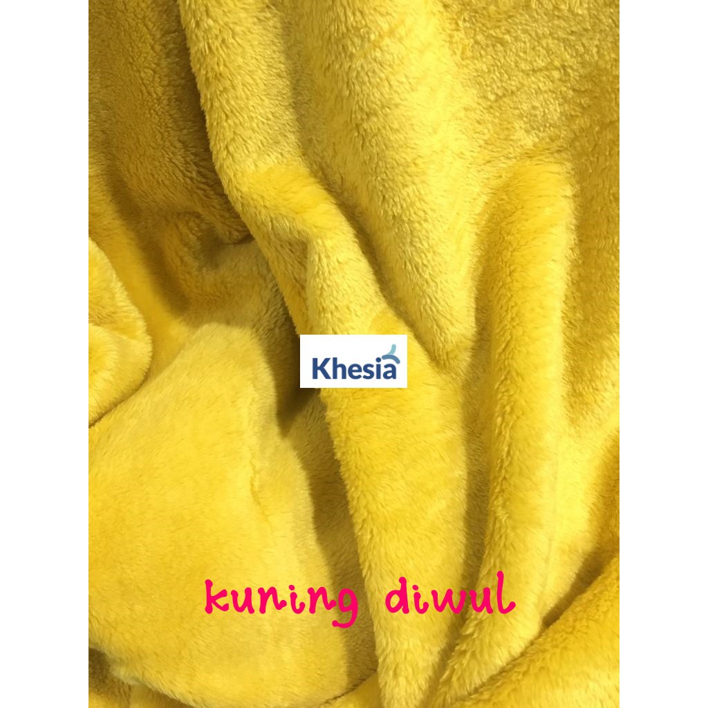 READY STOK Selimut Aesthetic,Selimut Tebal Dewasa Bahan Bulu Ukuran -+150*200cm Merk Khesia