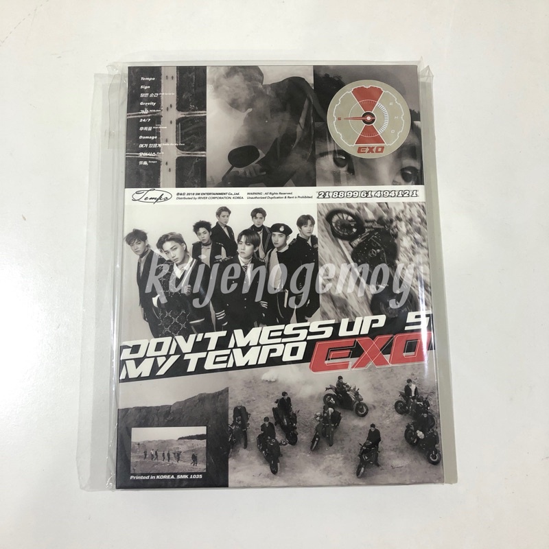 EXO Tempo DMUMT album only