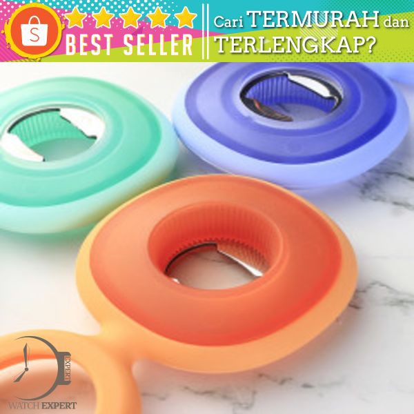 Coolz Pembuka Tutup Botol Toples Multifungsi 4 in 1 Silicone Flexible Bottle Opener - CO32 - Green