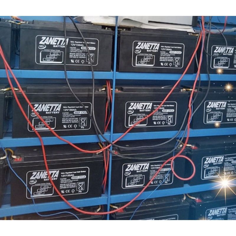 aki vrla gel Zanetta 12v 150ah