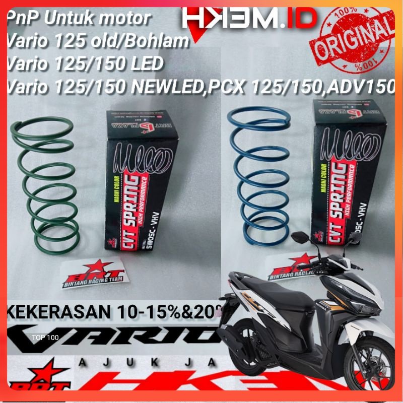 Jual BRT ORIGINAL PERCVT VARIO 125/150 NEW LED SUPER SPRING BRT PERCVT