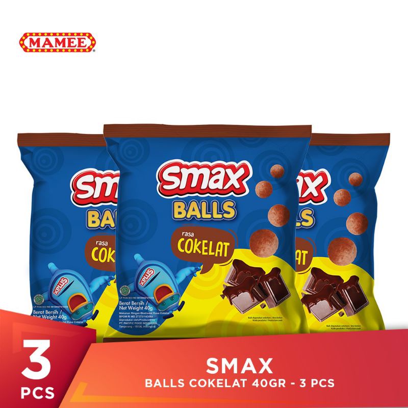 

SMAX Balls Cokelat 40gr - 3 Pcs