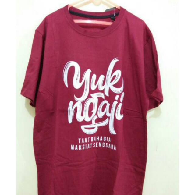 Kaos dakwah yuk ngaji
