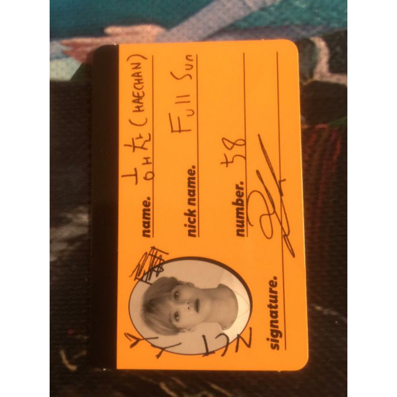 Haechan We Go Up Set ( PC + CC )