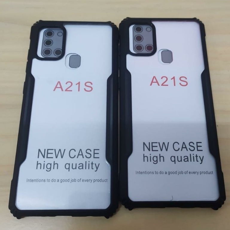 CASE FUSION ARMOR SHOCKPROOF SAMSUNG GALAXY A21S SOFTCASE - FA