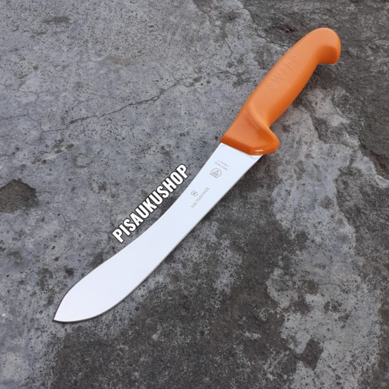 Butcher knife pisau sembelih victorinox swibo original kode 5.8426.17