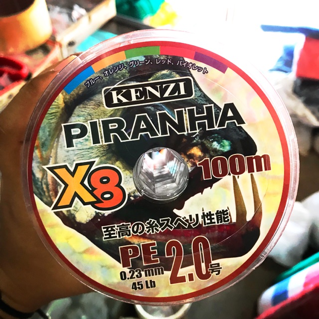 PE Piranha X8 2.0 100 Meter connecting