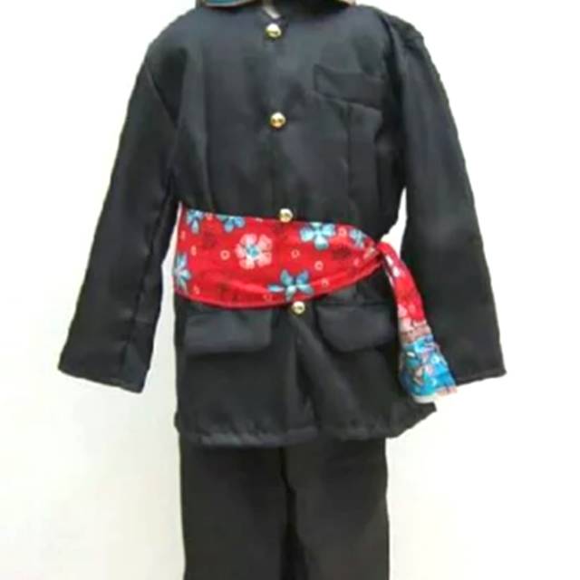 Baju Anak Abang Jakarta / Baju Abang None Betawi