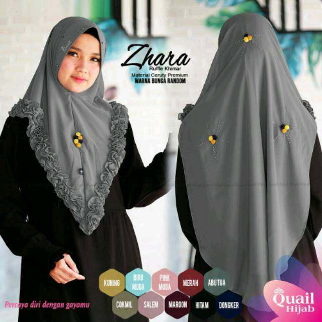 ZHARA QUAIL | HIJAB INSTAN QUAIL - ORIGINAL QUAIL HIJAB