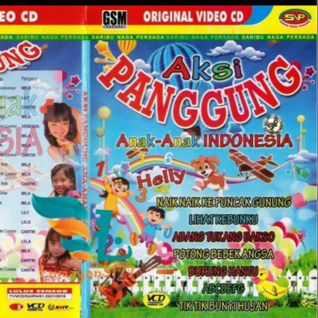 VCD LAGU original ANAK AKSI PANGGUNG