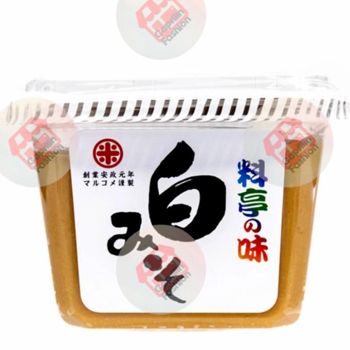 

,,,,,,,] Marukome Miso Putih / Ryotei no Aji Shiro Miso - White Miso 375gr