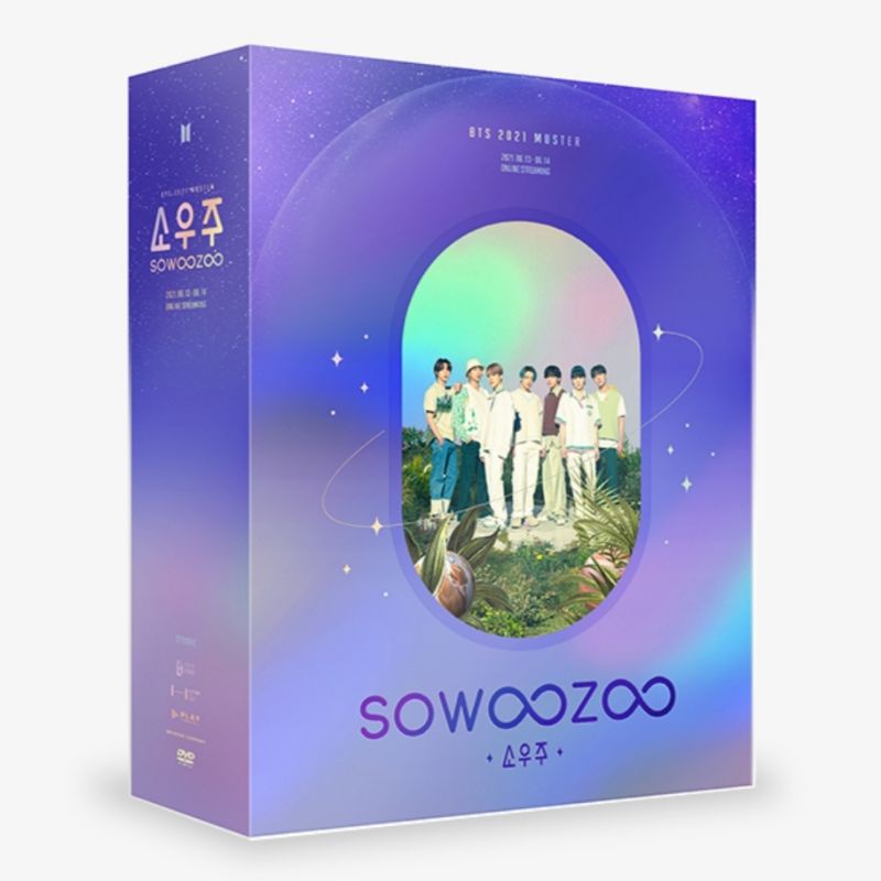 READY INA BTS 2021 MUSTER SOWOOZOO DVD (DVD SOWOOZOO) V, JUNGKOOK, JIMIN, JIN, SUGA, J-HOPE, RM BACA