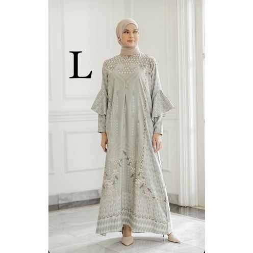 GAUDY DRESS GEULIS SAGE L