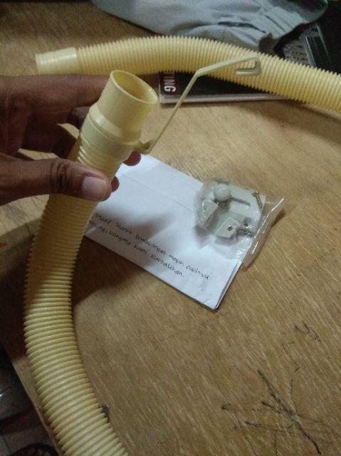 Paket 2 Pcs Kunci Slot Pintu Kamar Mandi Plastik