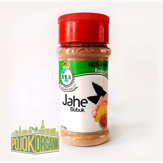 

JAHE BUBUK ORGANIK 40GRAM / ORGANIC GINGER POWDER / REMPAH JSR