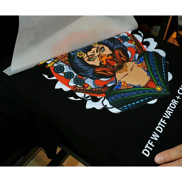 Tambahan Sablon Kaos DTF Plastisol/ Sablon DST