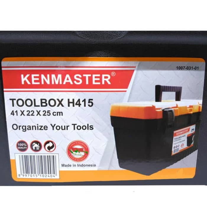 Kenmaster H415 Toolbox Tool box Mano Besar Tool Box Kotak Perkakas HQ