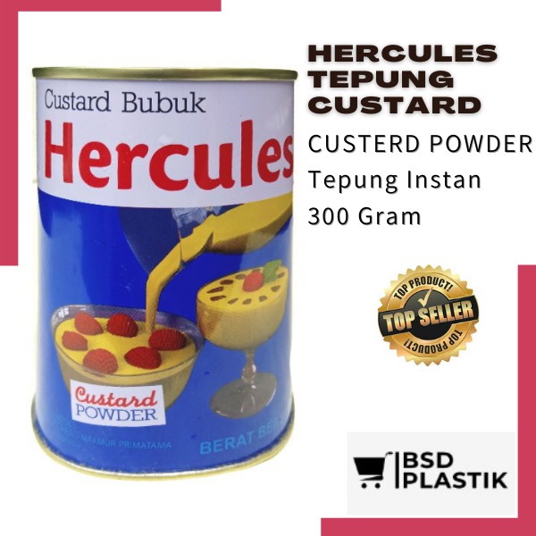 

Tepung Custard Bubuk Hercules Custard Powder Hercules 300 gram