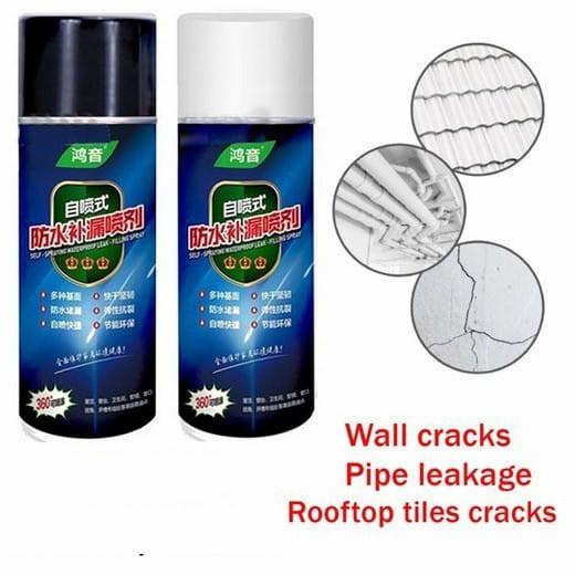 semprotan anti bocor anti air sprei waterpoof dinding retak atap pipa