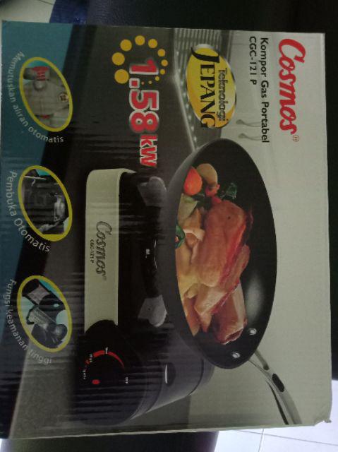 Cosmos Kompor Gas Mini Travel Kompor Portable Cgc121p Cgc 121p