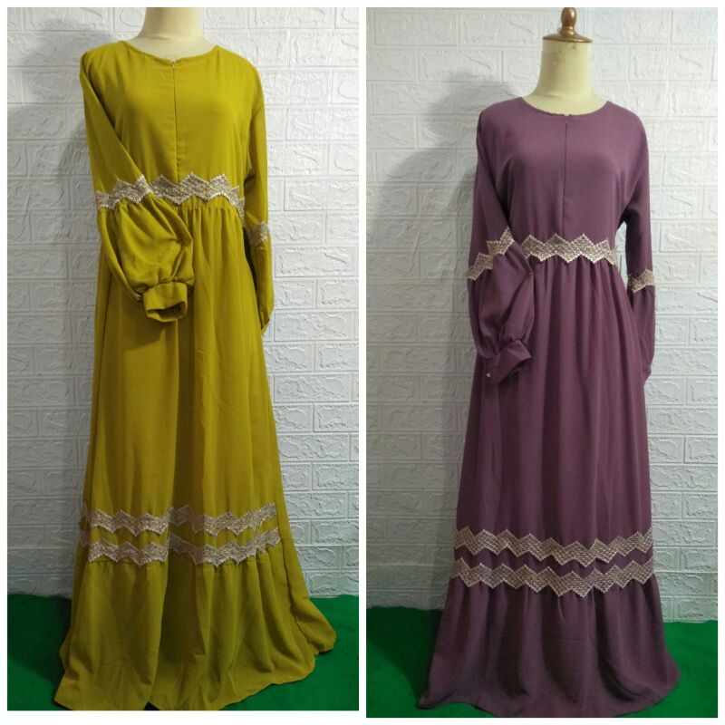 GAMIS RENDA CERUTY BUSUI TANGAN BALON