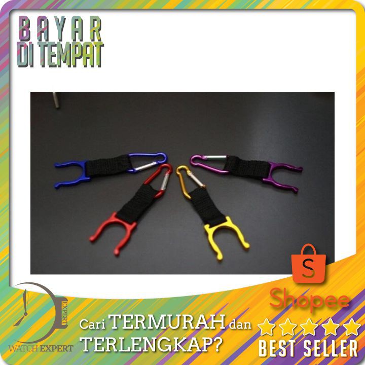 PROMO Pengait Botol Minum Holder Mineral Bottle Buckle Keychain  - 5X