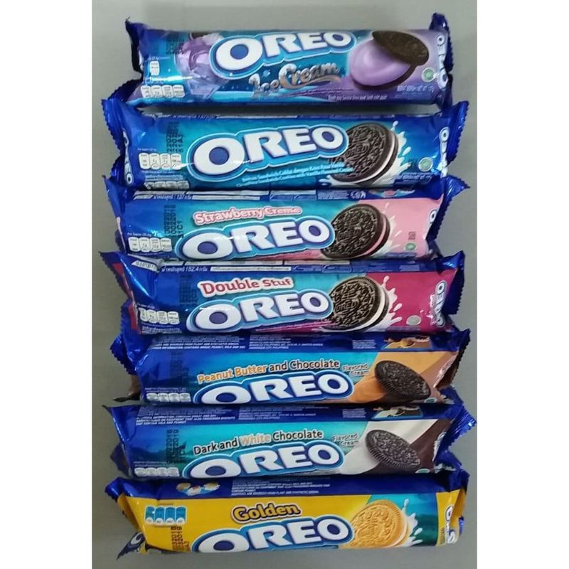 

biskuit Oreo aneka varian rasa(133gr)