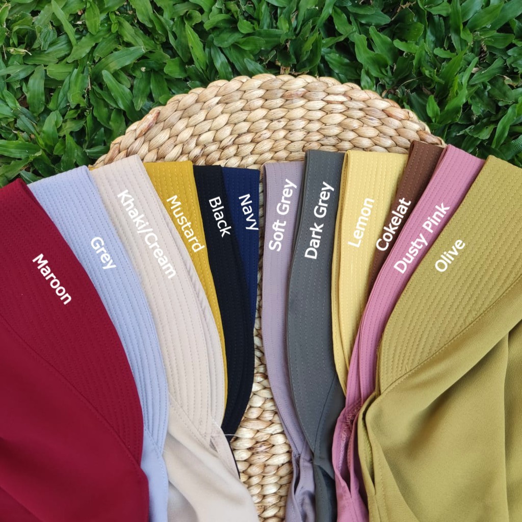 Husna Khimar Mini Ziggy Swarovski Ceruty Babydoll