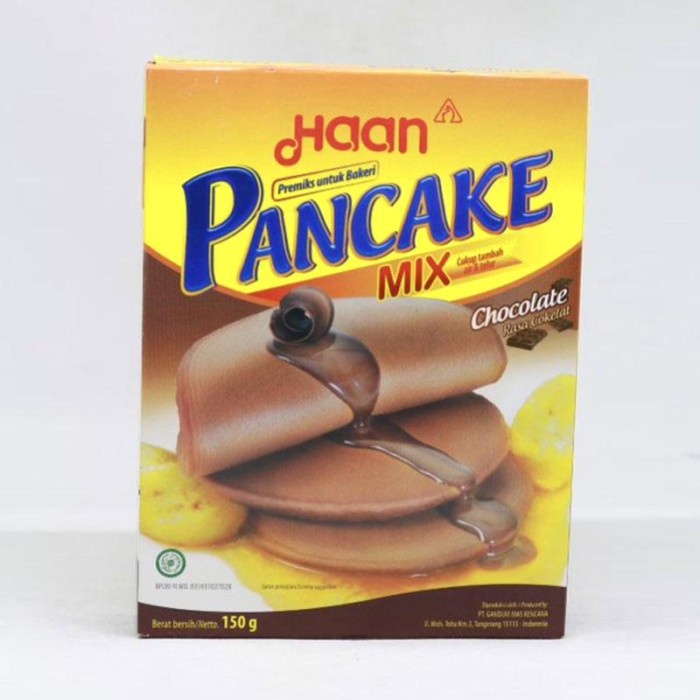 

HAAN PANCAKE MIX CHOCOLATE 150G