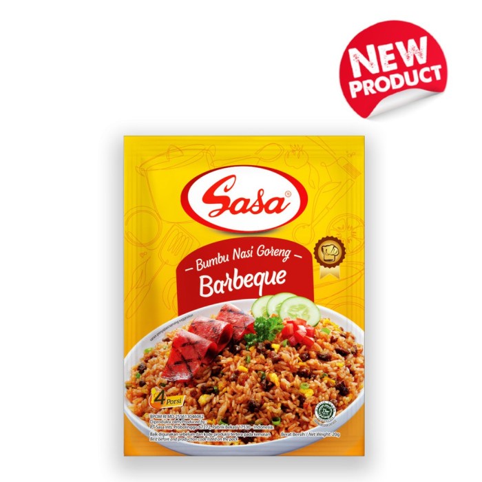 

Sasa Bumbu Nasi Goreng Barbeque 20gr
