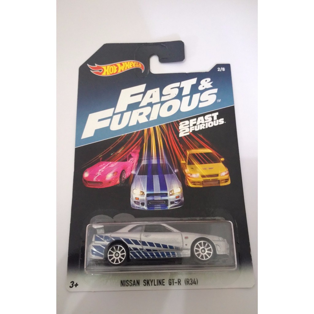 Hotwheels Nissan Skyline GTR R-34