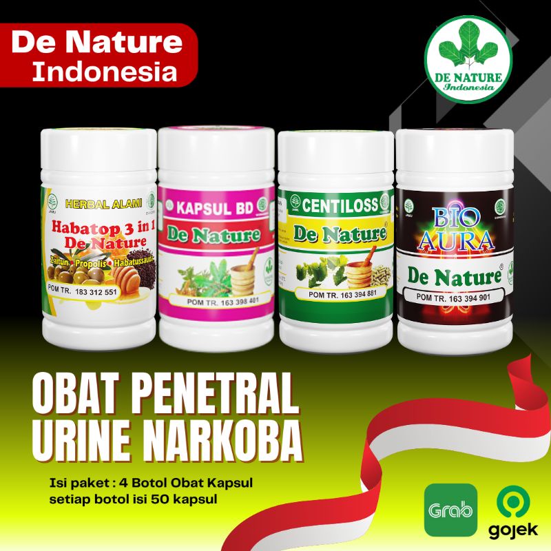 Original De Nature Obat Penetral Urine Narkoba Sabu Tramadol,Mengobati Sakau gejala ringan dan