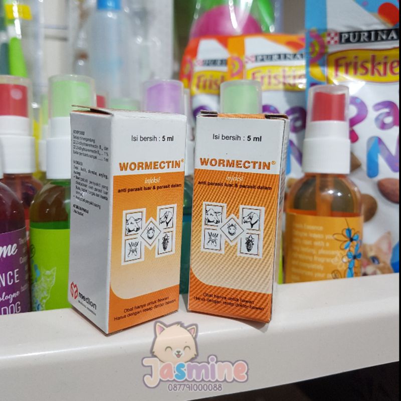Wormectin obat jamur kucing