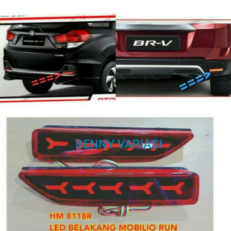 Lampu Led Bumper Belakang Honda Mobilio Dan BRV