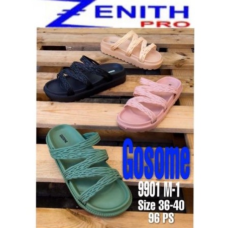 sandal selop wanita selempang Terbaru Gosome size Dewasa