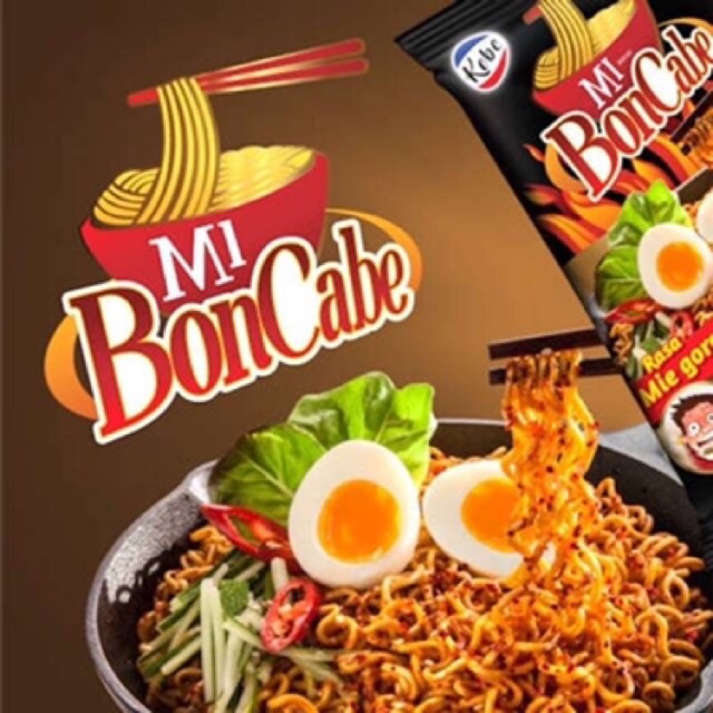 Ready Mi Goreng Boncabe Level Netto Gram Mie Goreng Bon Cabe