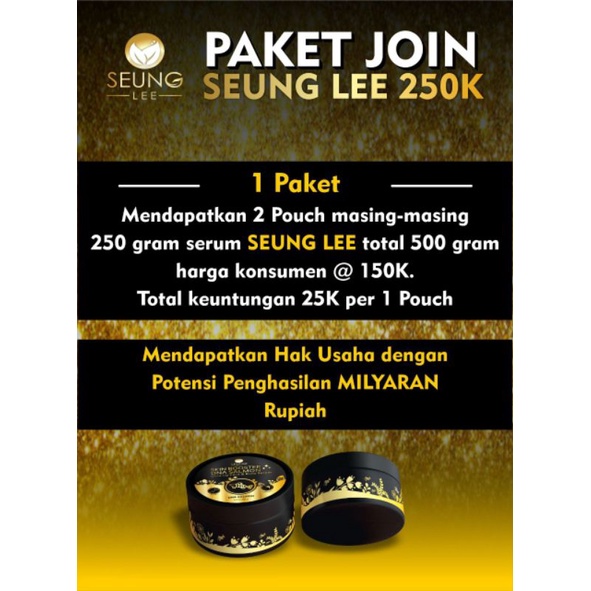 SEUNGLEE SEUNG LE SKIN BOOSTER DNA SALMON KEMASAN 1BOX ISI 2POT LOTION 250GRAM|| PEMUTIH WAJAH DAN B
