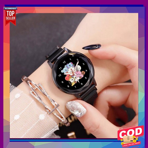 [Bisa Cod] Jam Tangan Anak Karakter Murah Jam Tangan Anak Laki Laki Ja Jam Tangan Wanita Bts Bt21 3